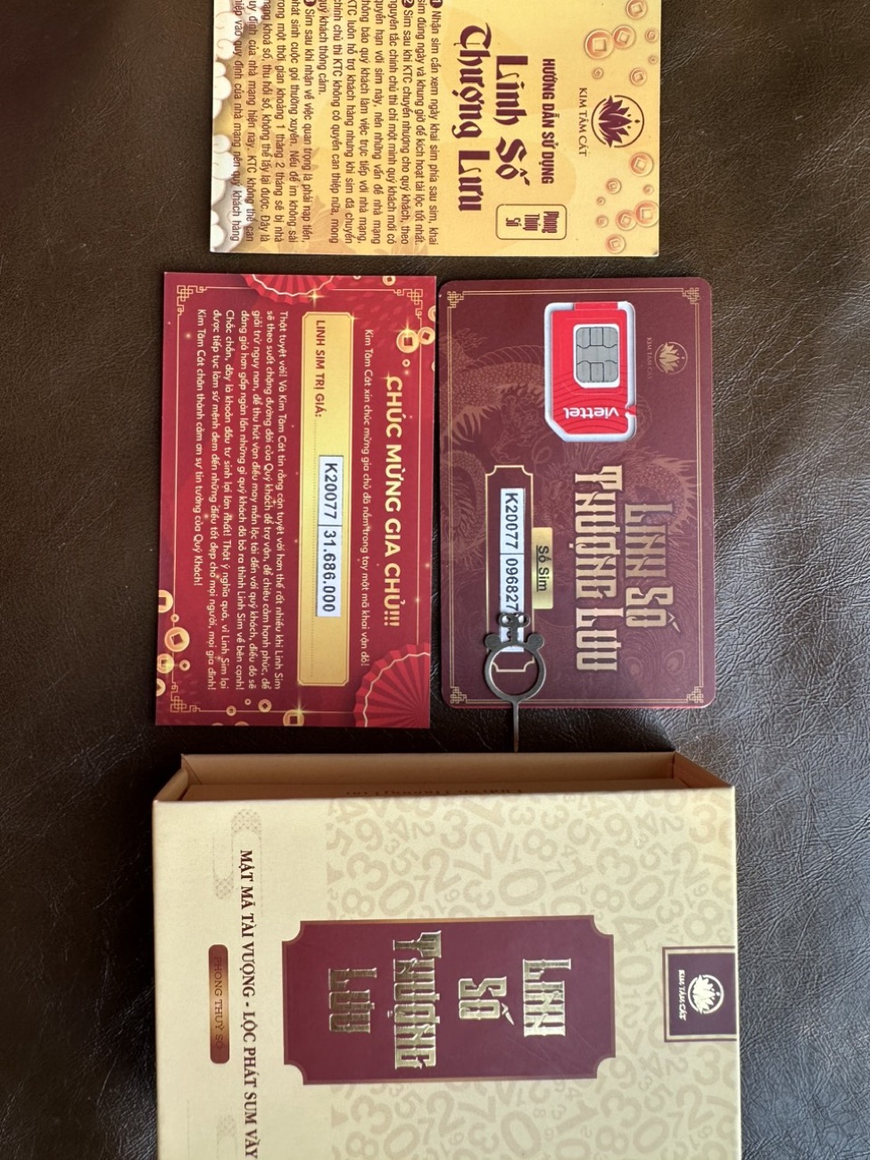 Trọn bộ Linh Số Thượng Lưu thực tế