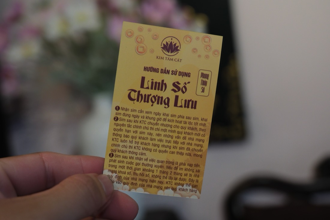 Linh Số Thượng Lưu Kim Tâm Cát